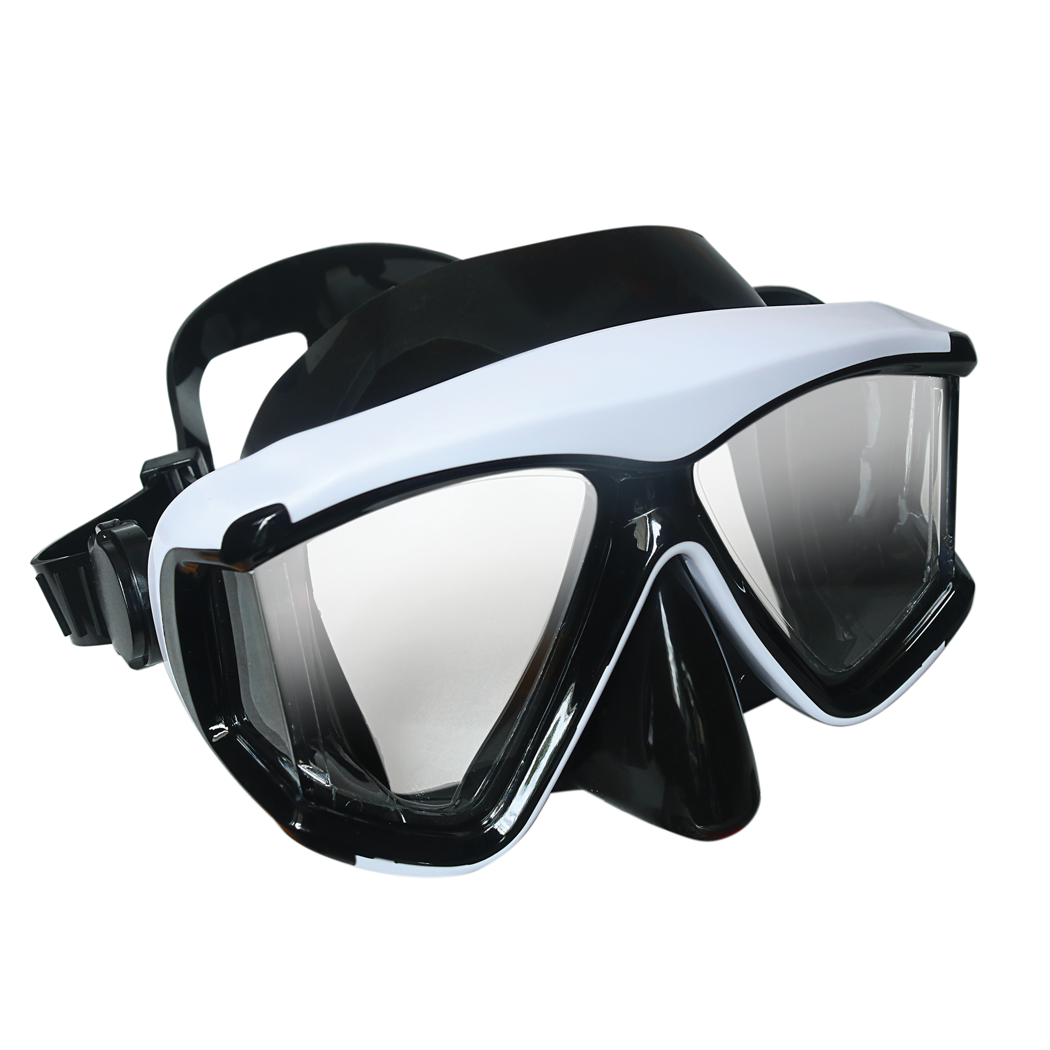 Máscara de snorkel panorámica graduada – Amplio campo de visión