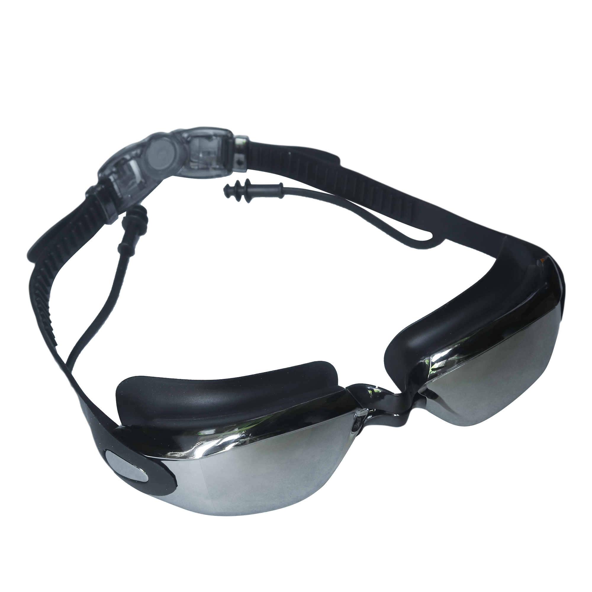 Gafas de natación graduadas con tapones para los oídos incorporados – Protege